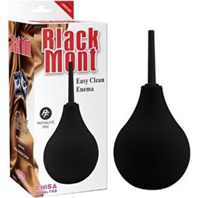 Chisa Novelties Black Mont Anal Temizleyici Vakum Pompa