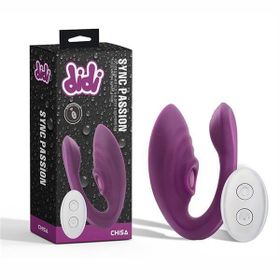 Chisa Novelties Didi Sync Passion Uzaktan Kumandalı Darbeli Vibratör