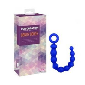 Chisa Novelties Fun Creation Bendy Beads Silikon Anal Tıkaç