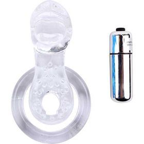 Chisa Novelties Get Lock Titreşimli Dilli Penis Halkası