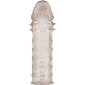 Chisa Novelties Gri Extra Texture Sleeve Tırtıklı Penis Kılıfı
