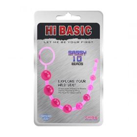 Chisa Novelties Hi Basic Sassy Pembe Anal Toplar