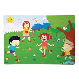 Chiva 1276-CS İlkbahar Ahşap Yer Puzzle