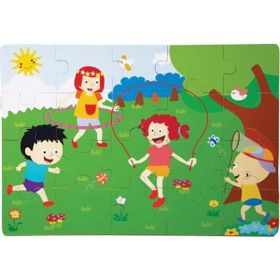 Chiva 1276-CS İlkbahar Ahşap Yer Puzzle