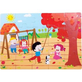 Chiva 1277-CS Sonbahar Ahşap Yer Puzzle