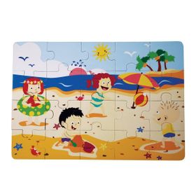 Chiva CS-1282 Yaz Ahşap Yer Puzzle