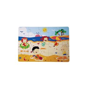 Chiva CS-1282 Yaz Ahşap Yer Puzzle