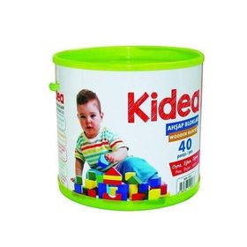 Chiva KID-1001 40 Parça Ahşap Bloklar