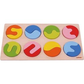 Chiva SKC-1012 Parça Bütün Daire Tamamlama Ahşap Oyuncaklar