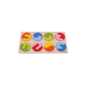 Chiva SKC-1012 Parça Bütün Daire Tamamlama Ahşap Oyuncaklar