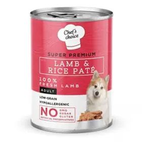 Choice Kuzulu Pirinçli Ezme Köpek 400 gr Konseve Maması