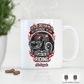 Chopper Motor Kişiye Özel Kupa