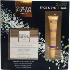Christian Breton 50 ml Elmas Havyar Özlü Nemlendirici ve 15 ml Göz Kremi