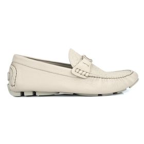 Christian Dior 3LO114ZAY-120 Bej Granville Loafer Grained Calf Erkek Ayakkabı