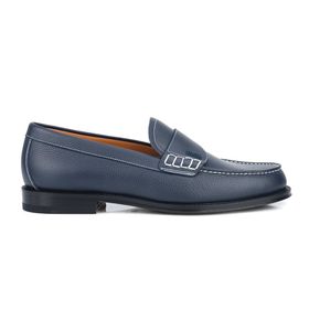 Christian Dior 3LO146YJK-520 Siyah Granville Loafer Grained Calf Erkek Ayakkabı