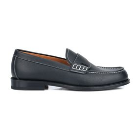 Christian Dior 3LO146YJK-900 Siyah Granville Loafer Grained Calf Erkek Ayakkabı