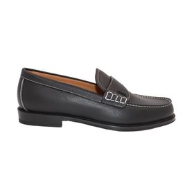 Christian Dior 3LO146YJK-900 Siyah Granville Loafer Grained Calf Erkek Ayakkabı