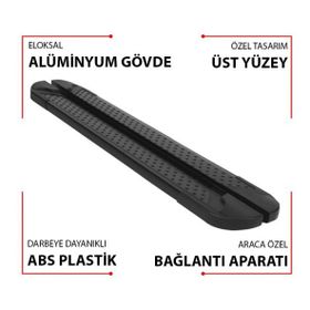 Chrysler Grand Cherokee 2005-2011 Almond Yan Basamak