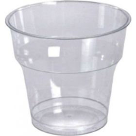 CHS 1 Koli 1000 Adet Lüks Sert Plastik Mika Kristal Bardak