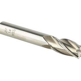 Chuan Brand 7.5 mm HSS 4 Ağızlı Kısa Parmak Freze