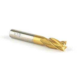 Chuan Brano 6 mm Hss 4 Ağızlı Titan Kaplı Freze
