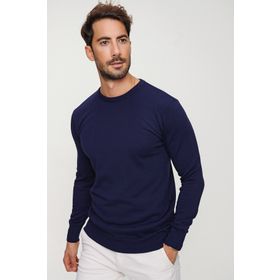 Chuba 20w150 Bisiklet Yaka Triko Lacivert Erkek Kazak