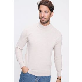 Chuba 20W153T Taş Yarım Balıkçı Triko Erkek Kazak