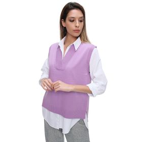 Chuba 21W124 Lila Kadın Süveter