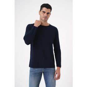 Chuba 21W305 Lacivert Roll Yaka Triko Erkek Kazak