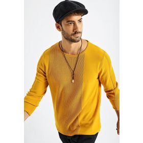 Chuba 21W306 Hardal Erkek Kazak