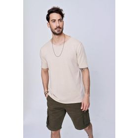 Chuba 22SM210 Bej Erkek T-shirt