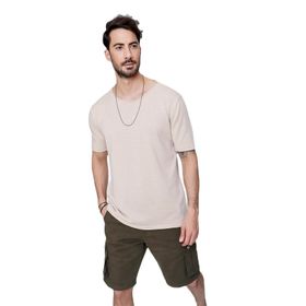 Chuba 22SM210 Bej Erkek T-shirt