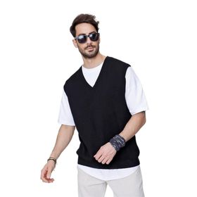Chuba 22SM214 Siyah Erkek Süveter