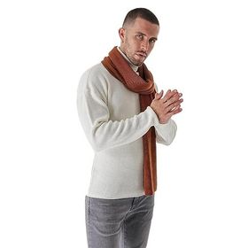 Chuba 22W853 Tarçın Selanik Örgü Triko Erkek Atkı
