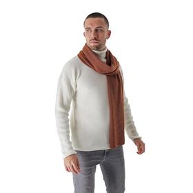 Chuba 22W853 Tarçın Selanik Örgü Triko Erkek Atkı
