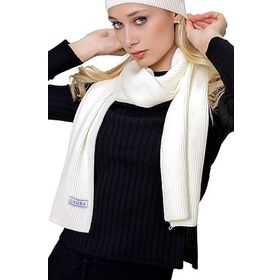 Chuba 22WK271 Ekru Selanik Triko Kadın Atkı