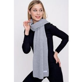 Chuba 22WK271 Gri Kadın Selanik Triko Kadın Atkı