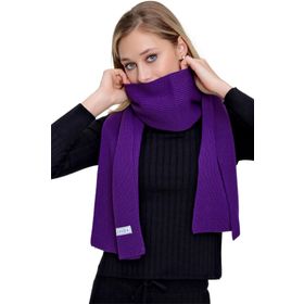 Chuba 22WK271 Mor Selanik Triko Kadın Atkı