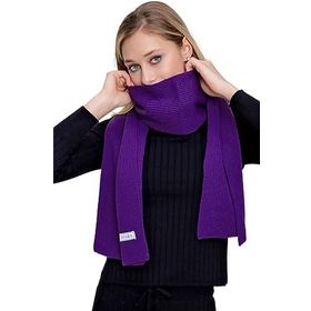 Chuba 22WK271 Mor Selanik Triko Kadın Atkı