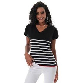 Chuba 23S1009 Siyah Beyaz Kadın T-shirt