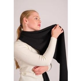 Chuba 23W506 Siyah Kadın Atkı