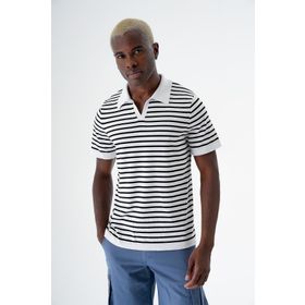 Chuba 24S263 Siyah Beyaz Erkek T-shirt