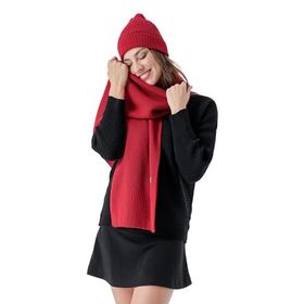Chuba 24W132 Kırmızı Kadın Atkı Bere Takımı