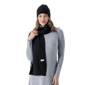 Chuba 24W132 Siyah Kadın Atkı Bere Takımı