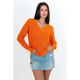 Chuba 24W144 Oranj Kadın Kazak