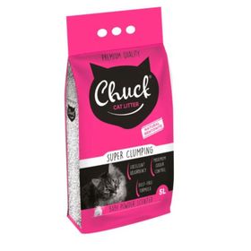 Chuck 10 lt Bebek Pudralı Kalın Topaklaşan Bentonit Kedi Kumu