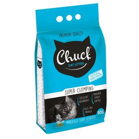 Chuck 10 lt Marsilya Sabunlu İnce Bentonit Kedi Kumu