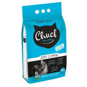 Chuck 10 lt Marsilya Sabunlu Kalın Bentonit Kedi Kumu