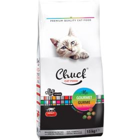 Chuck 15 kg Gourmet Kedi Kuru Mama