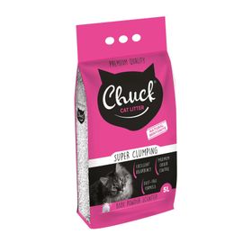 Chuck 5 lt Bebek Pudrası Kokulu Ince Taneli Bentonit Kedi Kumu